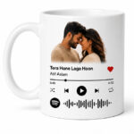Personalised Mug of Love Notes with Photo & Song - Image 4