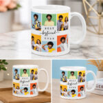 Personalized Boyfriend’s Love Mug with 6 Photos - Image 3