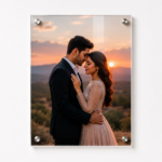 Personalized 12x18 Inch Acrylic Photo Frame with Standoffs – 3MM - Image 4