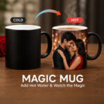 Personalised Couple Magic Mug with Photo - Image 2
