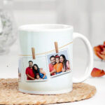 Personalised Memory Mug with 5 Photos & Name - Image 3